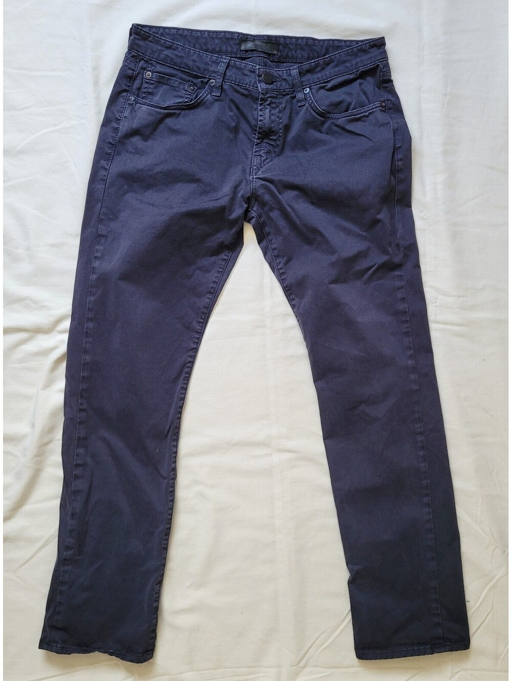 J Brand Kane Men’s 32x32 Navy Blue Slim Straight Stretch Jeans Pants